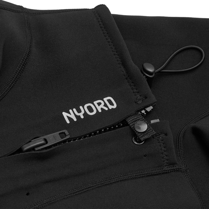 2024 Nyord Hombres Tempus 3/2mm Chest Zip Neopreno N04BA00017 - Black